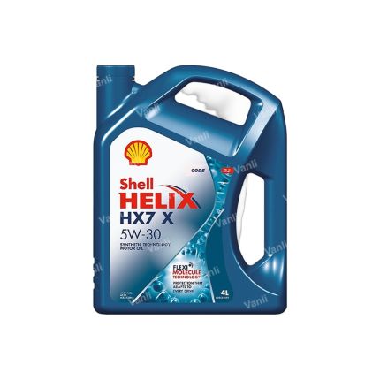 Shell Helix HX7 5W-30 Semi Synthetic Engine Oil 4L