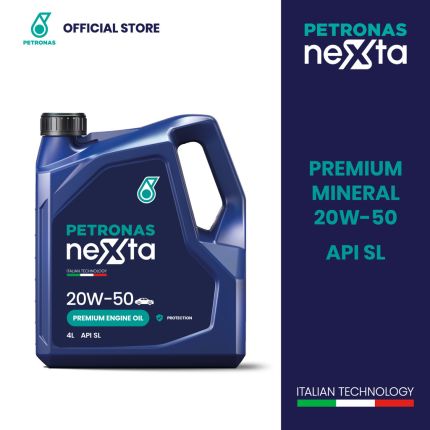 PETRONAS NEXTA 20W50 SL Mineral Engine Oil 4L -70995K72MY