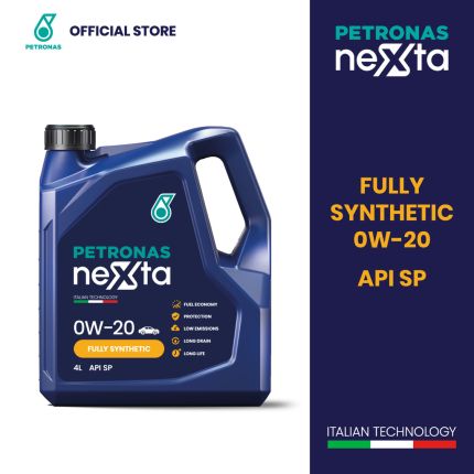 PETRONAS NEXTA 0W20 SP Fully Synthetic Engine Oil 4L - 70985K72MY
