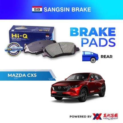 Sangsin Brake REAR Brake Pads For MAZDA CX5 ( KAY0-26-48ZA ) - SP-1860