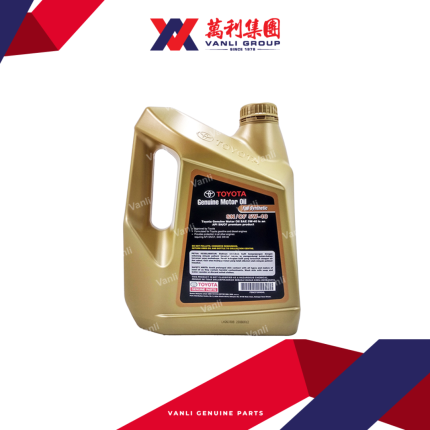 Toyota 5w40 semi engine oil  4l - ( 1 carton 6 bottles )