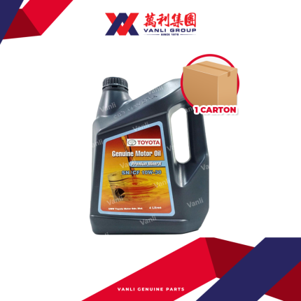 Toyota 10w30 Engine Oil ( 4 Litre ) - 1 Carton = 6 Bottles